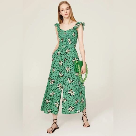 Yumi Kim Pants - Yumi Kim Green Leanna Jumpsuit